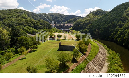 広島県三次市【灰塚ダム】_ドローン空撮_ HMMHAIZU_No09 広島県三次市【灰塚ダム】_ドローン空撮_ HMMHAIZU_No09 130594721