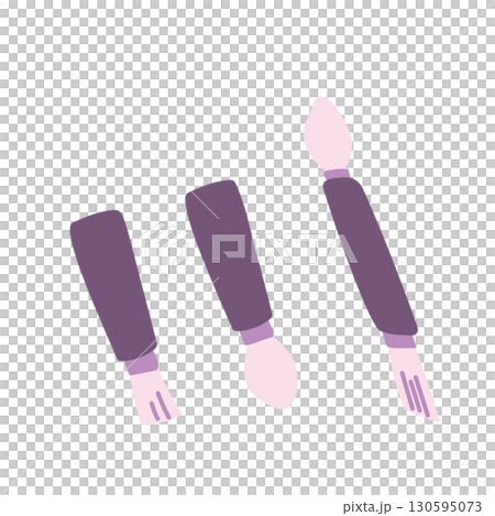 眼影尖插圖集 130595073