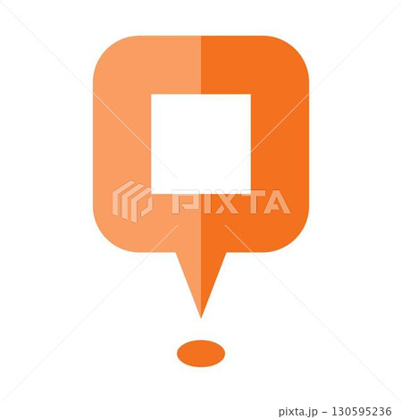 地図のマップピン 130595236