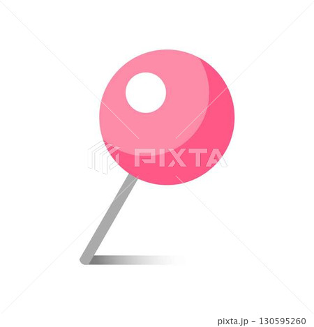 地図のマップピン 130595260