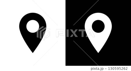 地図のマップピン 130595262