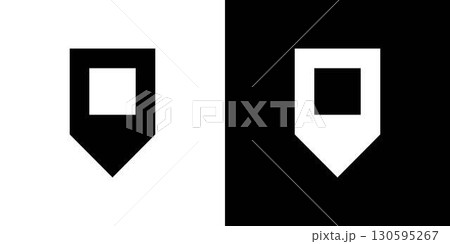 地図のマップピン 130595267