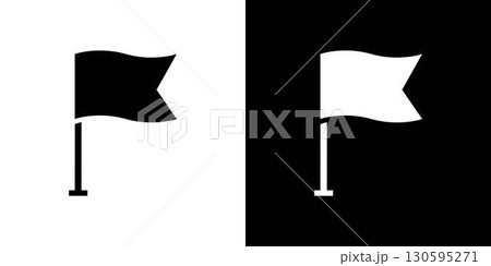 地図のマップピン 130595271