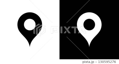 地図のマップピン 地図のマップピン 130595276