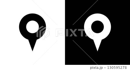 地図のマップピン 地図のマップピン 130595278