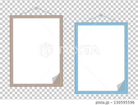 Hanging vertical message board. Set of 2 130595596