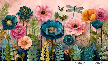 flower of wild rose 130596959