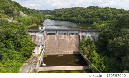 広島県世羅郡【京丸ダム】_ドローン空撮_HSSERAKIMA_No01 130597040