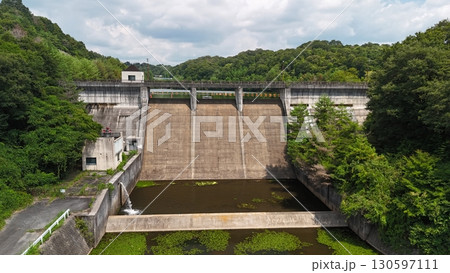 広島県世羅郡【京丸ダム】_ドローン空撮_HSSERAKIMA_No11 130597111