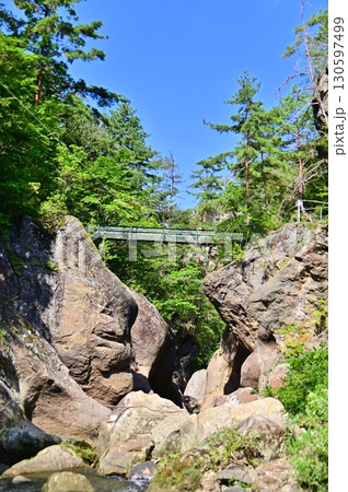 差切峡の夏の絶景 130597499