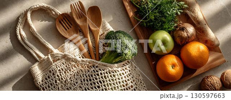 fresh vegetables on a white background 130597663