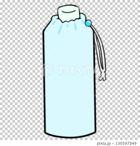 Simple plastic bottle holder 130597849