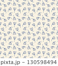 Seamless floral pattern, repeating pattern design of floral in delicate colors. 130598494