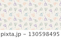 Seamless floral pattern, repeating pattern design of floral in delicate colors. 130598495