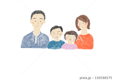 子供たちのいる家庭 子供たちのいる家庭 130598575