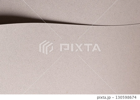 Texture with gray, greige, beige backdrop. Abstract pastel surface, fine premium sheet. Minimalistic 130598674