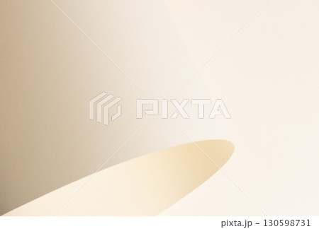 Premium off-white beige paper texture. Chic, minimalistic backdrop with rolling folds and matte Premium off-white beige paper texture. Chic, minimalistic backdrop with rolling folds and matte 130598731