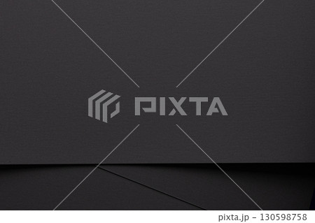 Texture with black backdrop. Modern sheet, dark shadow space. Chic premium designer paper. Texture with black backdrop. Modern sheet, dark shadow space. Chic premium designer paper. 130598758