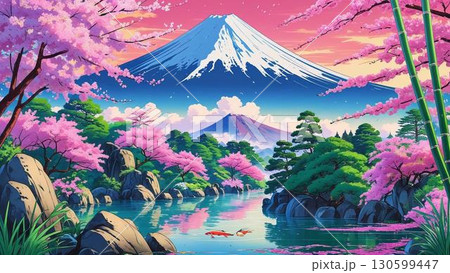 桜のある風景 桜のある風景 130599447