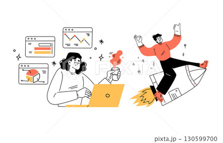 Dynamic Work Environment Integrating Futuristic Elements and Advanced Data Analytics 130599700