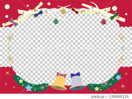 Christmas frame background illustration material Christmas frame background illustration material 130600124
