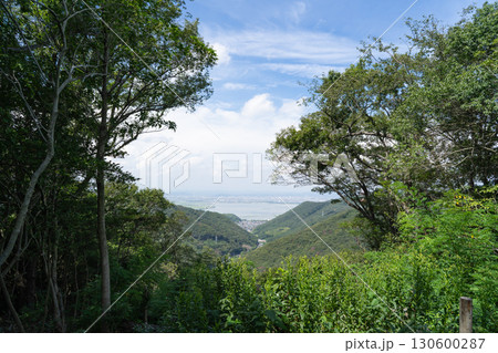 十禅寺山の金剛峰から見た景色（岡山県玉野市） 130600287