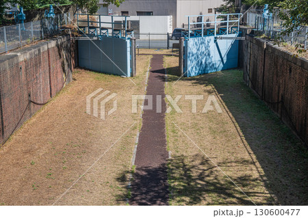 国指定重要文化財　淀川旧分流施設　毛馬第一閘門　大阪市 130600477