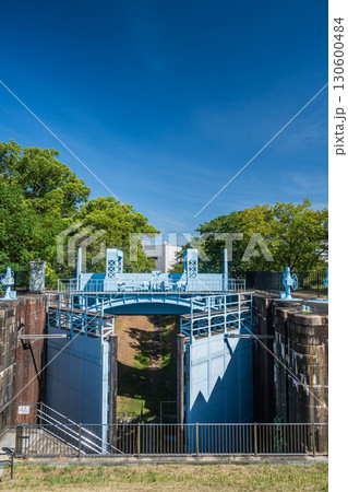 国指定重要文化財　淀川旧分流施設　毛馬第一閘門　大阪市 130600484