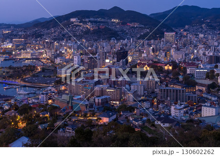 《長崎県》長崎市鍋冠山の夜景・日本三大夜景 130602262