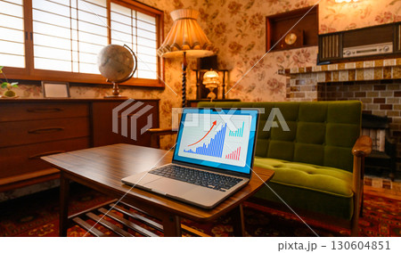 レトロ部屋で仕事 130604851