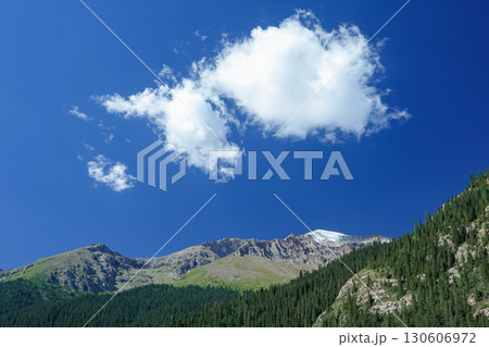 キルギス_ バルスコオン_国道A364号線 キルギス_ バルスコオン_国道A364号線 130606972