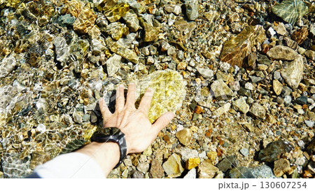 夏の立山を流れる清らかな川 夏の立山を流れる清らかな川 130607254