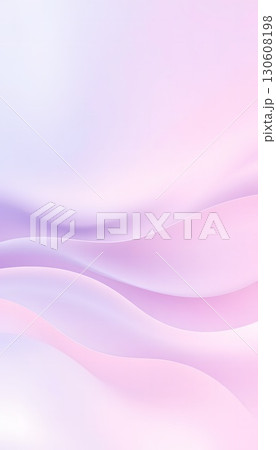 Abstract pastel pink and purple wave background Soft flowing gradient design 130608198