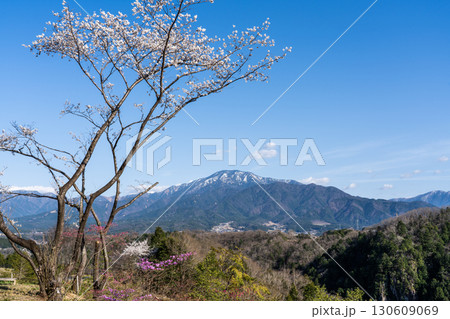 春の恵那山遠望 春の恵那山遠望 130609069