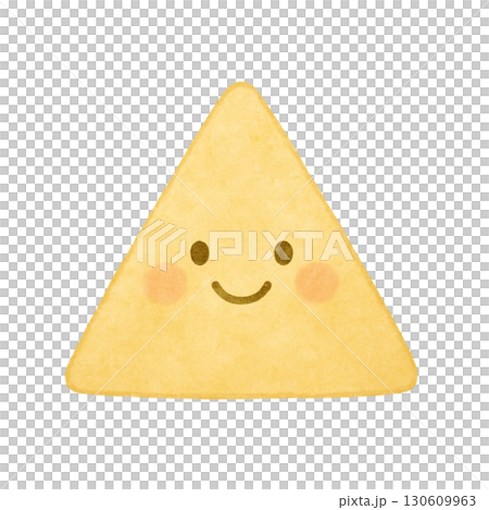 【図形】三角のイラスト 130609963