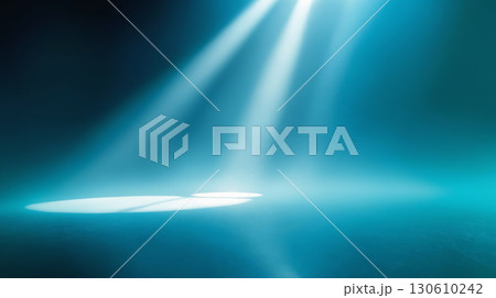 sunlight in underwater. Beautiful light 130610242