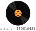 LPレコードのイラスト 130610481