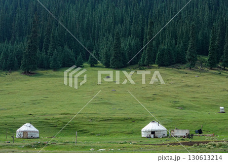 キルギス_ジュク川沿いのトレイル キルギス_ジュク川沿いのトレイル 130613214