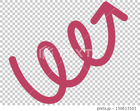Red loop arrow simple design Red loop arrow simple design 130613501