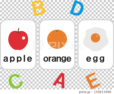 英文卡片 130613986