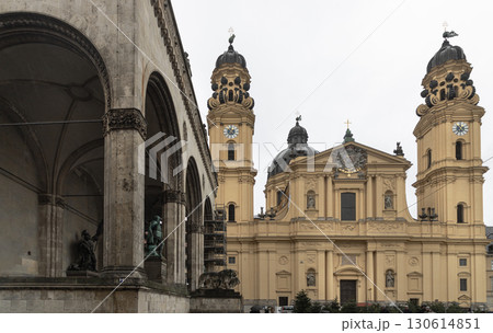 View of The Theatine Church of St. Cajetan and Adelaide. 130614851