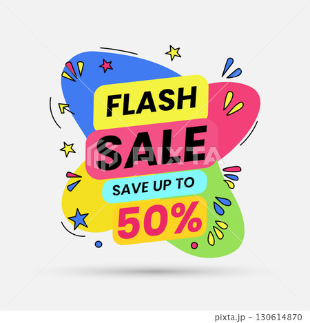 sale banner template for sale, banner, poster, banner, flyer, online 130614870
