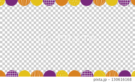 Halloween colored round frame Halloween colored round frame 130616168