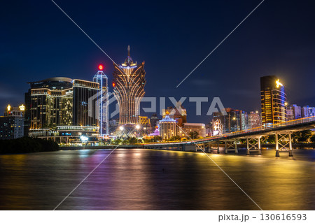 マカオの夜景 マカオの夜景 130616593