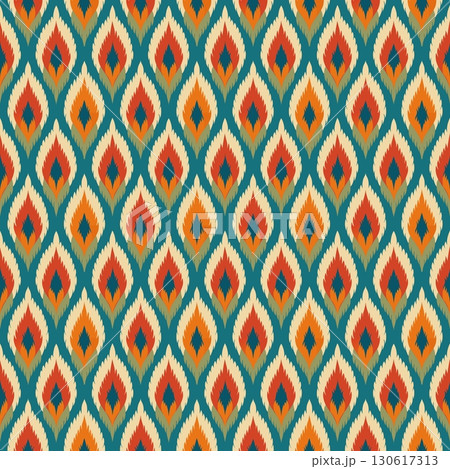seamless vector pattern of abstract elements 130617313