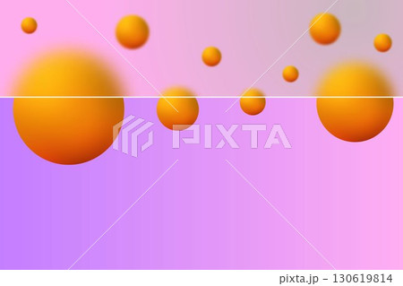 Abstract Gradient Background with Floating...のイラスト素材 [130619814] - PIXTA