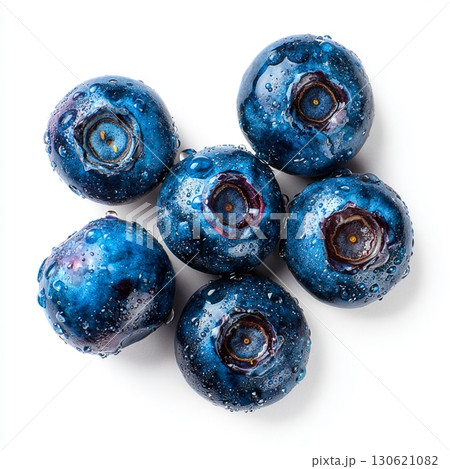 白背景のブルーベリー 白背景のブルーベリー 130621082