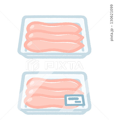 トレーに入ったささみ 130621099