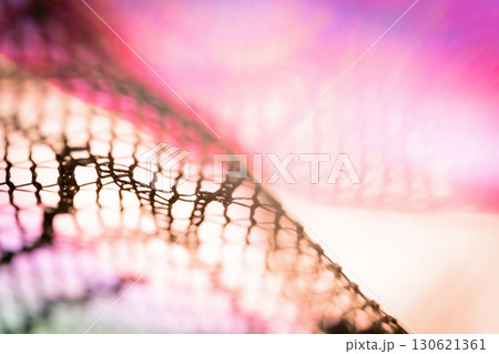 レース・ハロウィン 背景素材 130621361