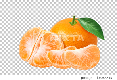 橘子插畫逼真的水果 130622431